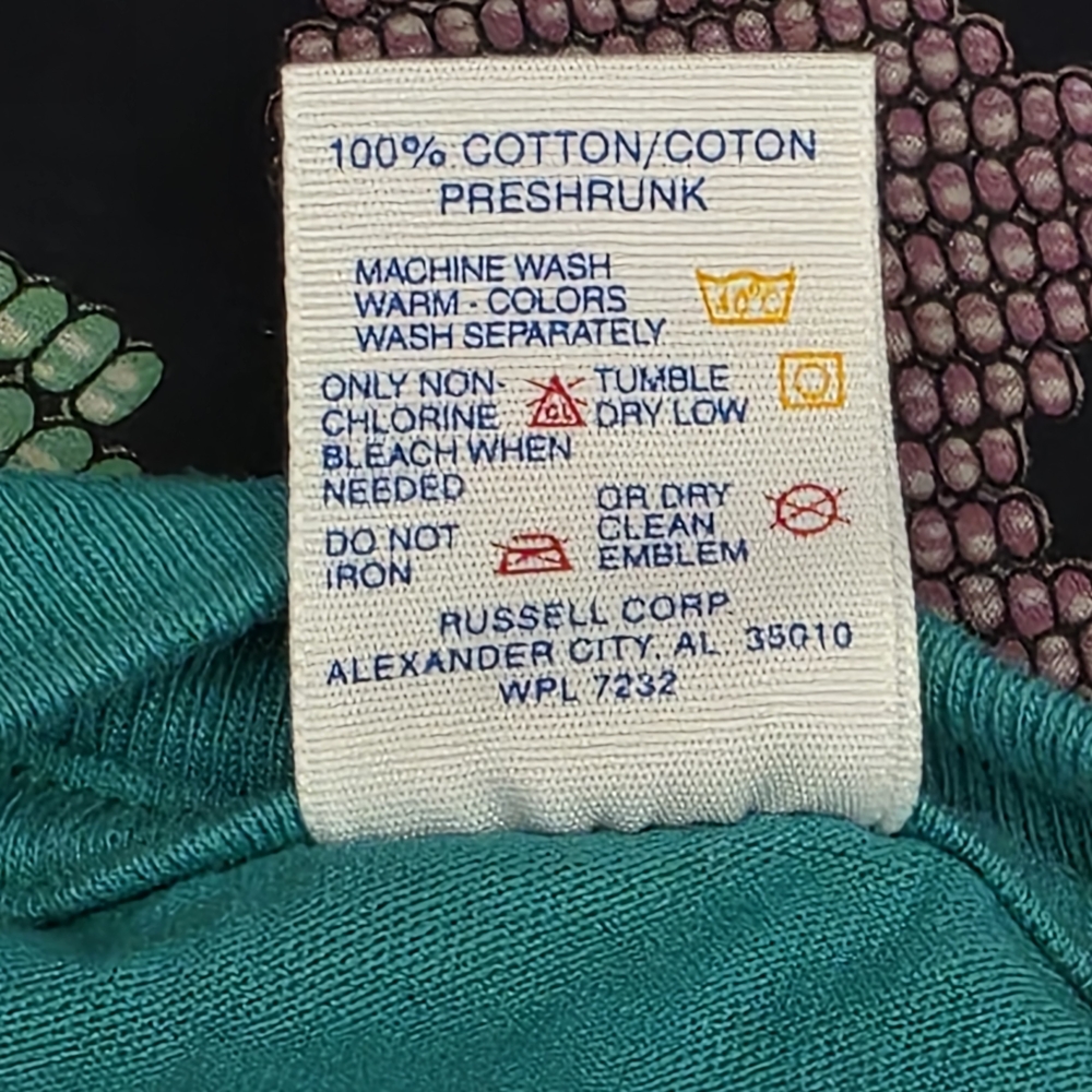 Jerzees Teal XL T-Shirt - Picture 8 of 10